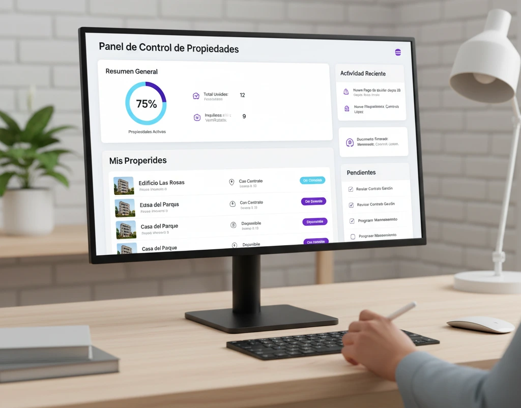 Plataforma digital para la gestión del alquiler de inmuebles en Colombia.
