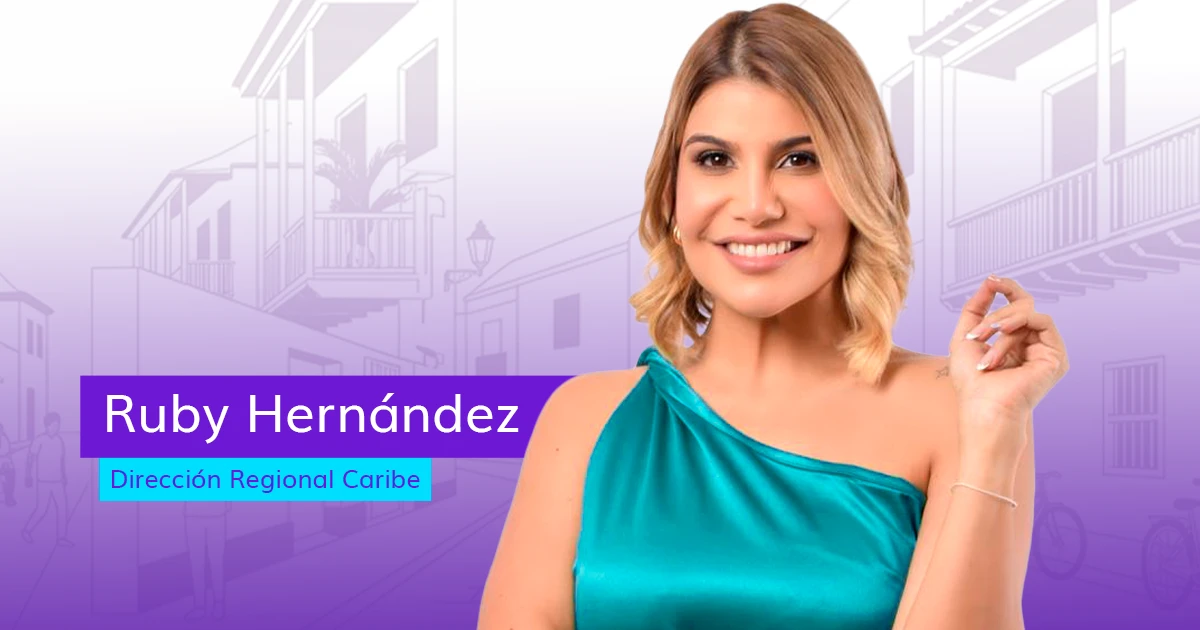 Ruby Hernández asume la Dirección Regional Caribe de Alquilando y Fonnegra Gerlein.
